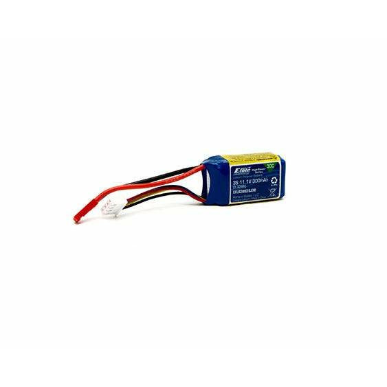 E-FLITE 300mah 3S 11.1v 30C LiPo Battery with JST Connector